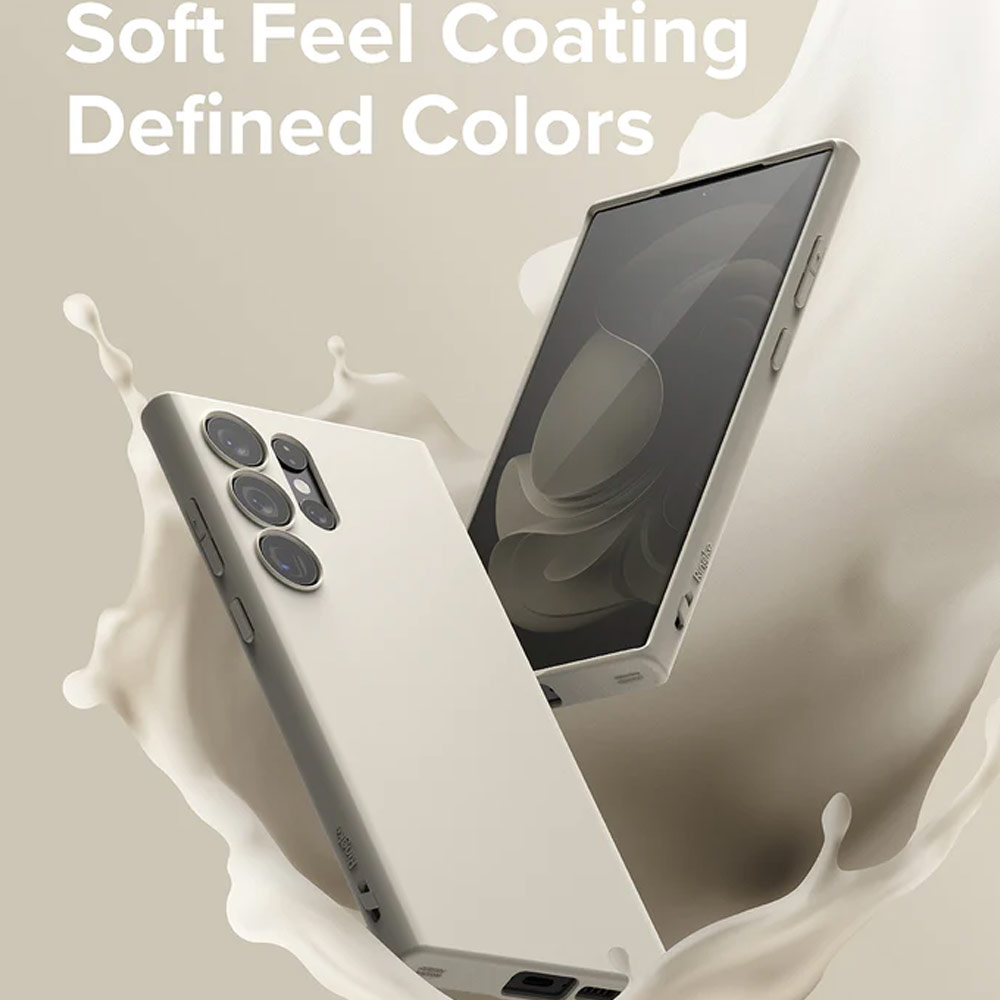 Picture of Samsung Galaxy S23 Ultra Case | Ringke Air S Slim Lightweight Soft Material Protection Case for Samsung Galaxy S23 Ultra (Lavender)