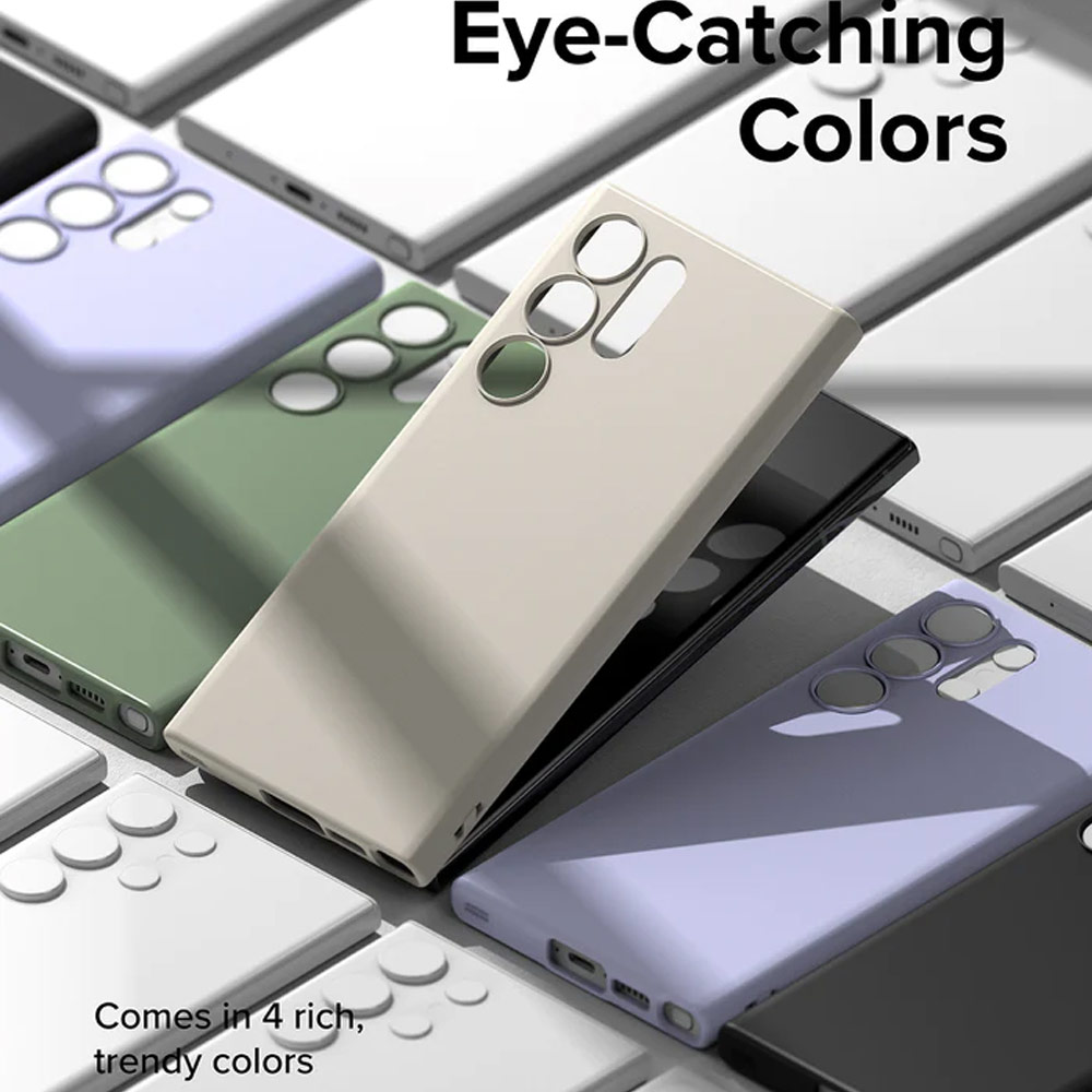 Picture of Samsung Galaxy S23 Ultra Case | Ringke Air S Slim Lightweight Soft Material Protection Case for Samsung Galaxy S23 Ultra (Lavender)