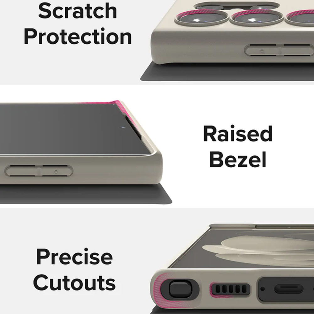 Picture of Samsung Galaxy S23 Ultra Case | Ringke Air S Slim Lightweight Soft Material Protection Case for Samsung Galaxy S23 Ultra (Lavender)