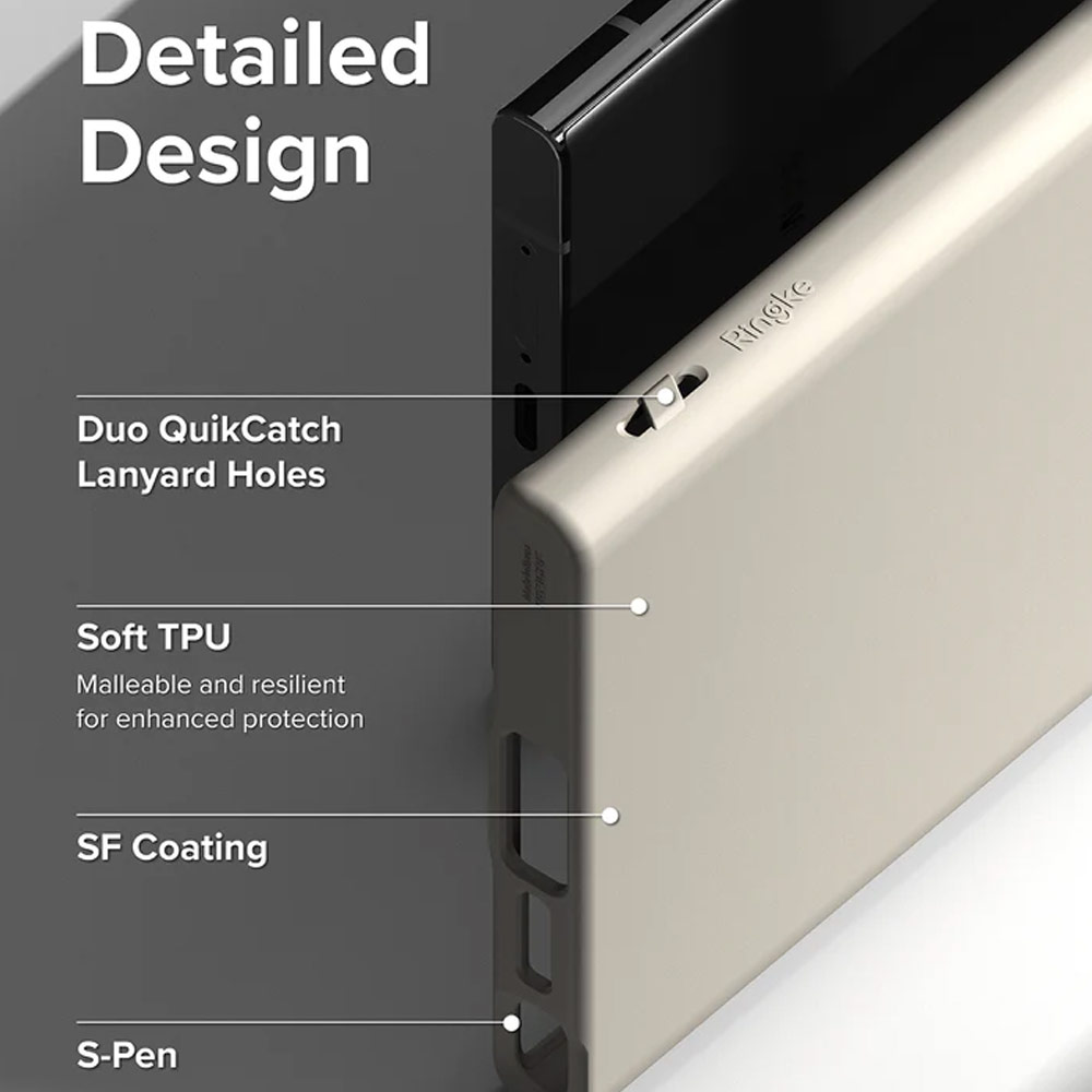 Picture of Samsung Galaxy S23 Ultra Case | Ringke Air S Slim Lightweight Soft Material Protection Case for Samsung Galaxy S23 Ultra (Lavender)