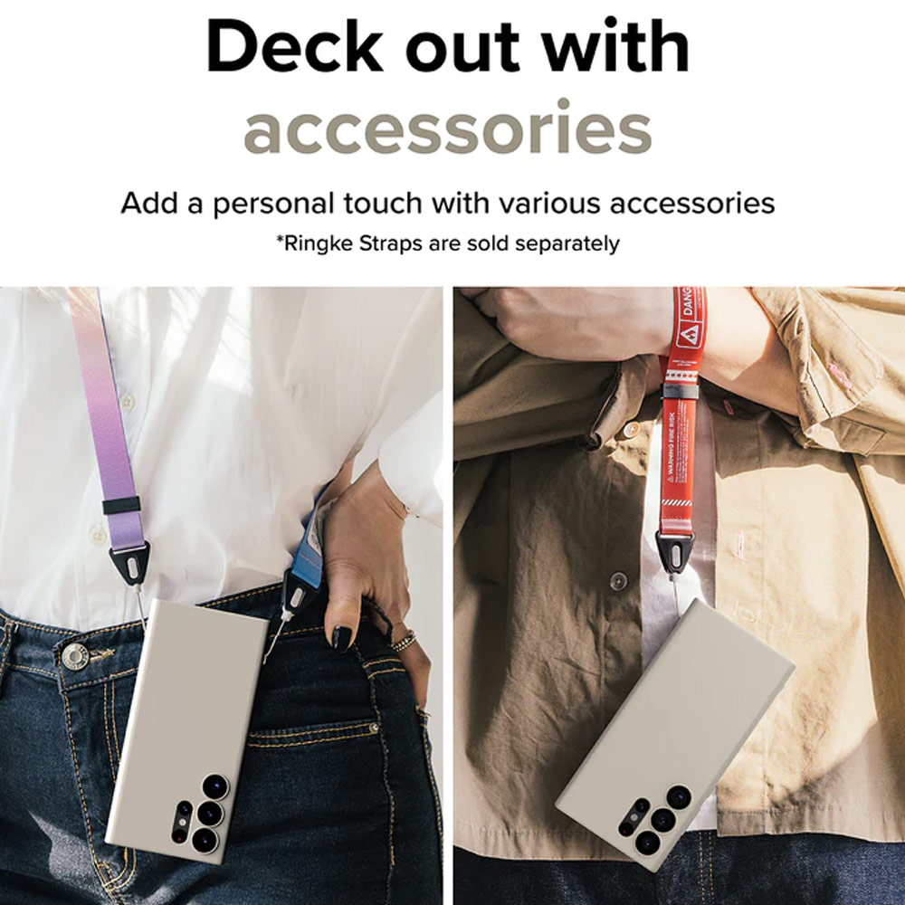 Picture of Samsung Galaxy S23 Ultra Case | Ringke Air S Slim Lightweight Soft Material Protection Case for Samsung Galaxy S23 Ultra (Lavender)