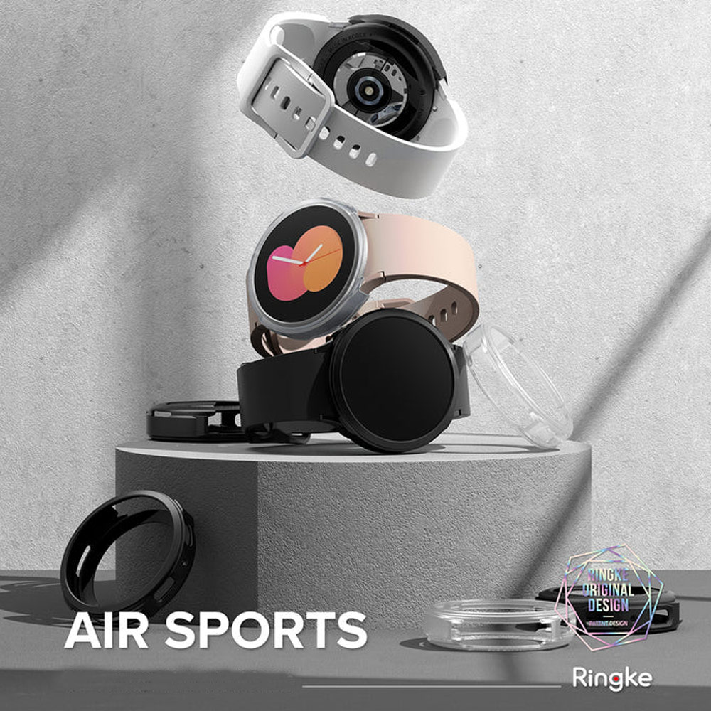 Picture of Samsung Galaxy Watch 5 40mm Case | Ringke Air Sports Flexible TPU Material Protection Case for Samsung Galaxy Watch 5 Series 40mm (Black)