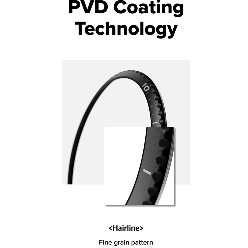 Picture of Garmin Forerunner 970  | Ringke Slim and Lightweight Design Stainless Steel Bezel for Garmin Forerunner 970 (RG02)