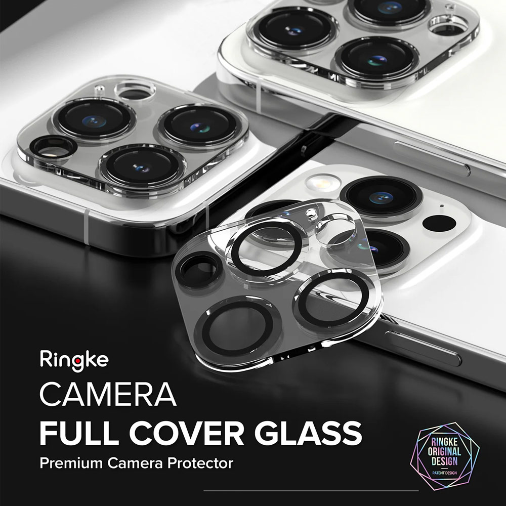 Picture of Apple iPhone 15 Pro Max 6.7 | Ringke Camera Glass Protector for 15 Pro Max Clear)