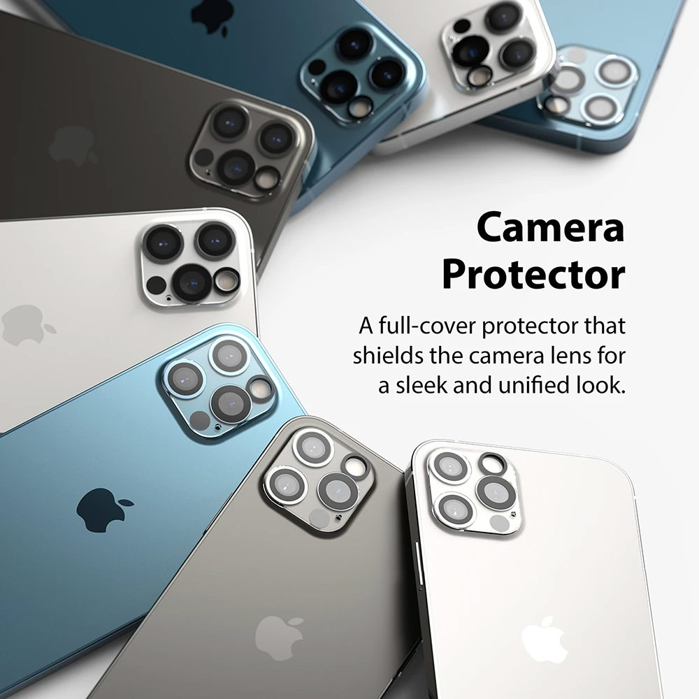 Picture of Apple iPhone 12 Pro Max 6.7 | Ringke Camera Glass Protector for Apple iPhone 12 Pro Max 6.7 (Clear)