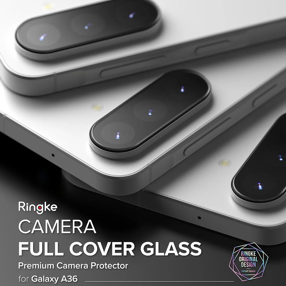 Picture of Samsung Galaxy A36  | Ringke Camera Full Covered Glass Protector for Samsung Galaxy A36 (2pcs)