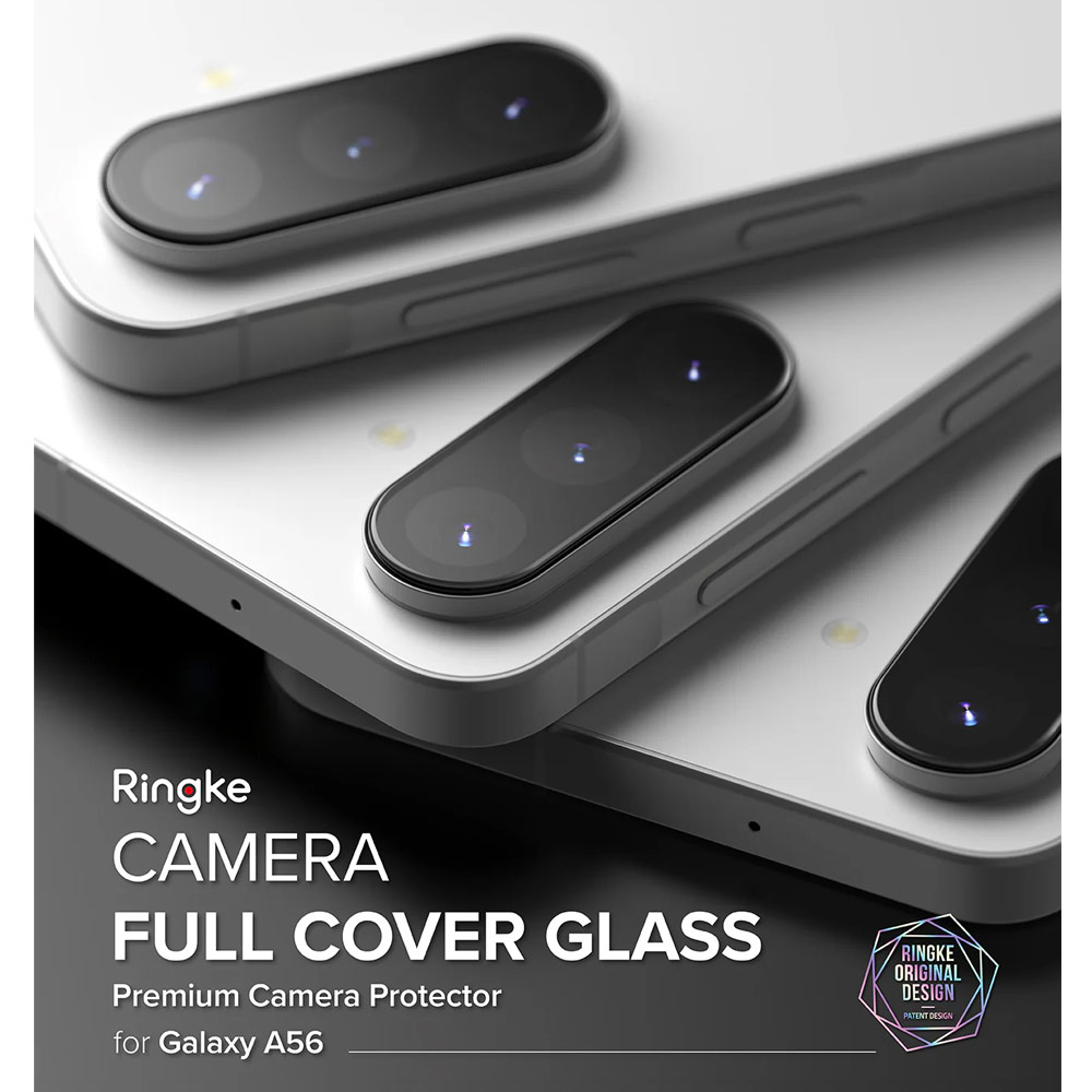 Picture of Samsung Galaxy A56  | Ringke Camera Full Covered Glass Protector for Samsung Galaxy A56 (2pcs)