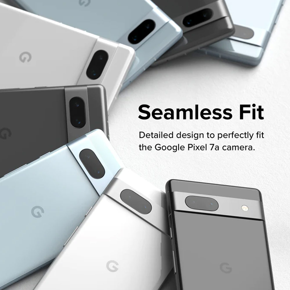 Picture of Google Pixel 7a  | Ringke Camera Protector Glass Tempered Glass for Google Pixel 7a (3pcs Pack)