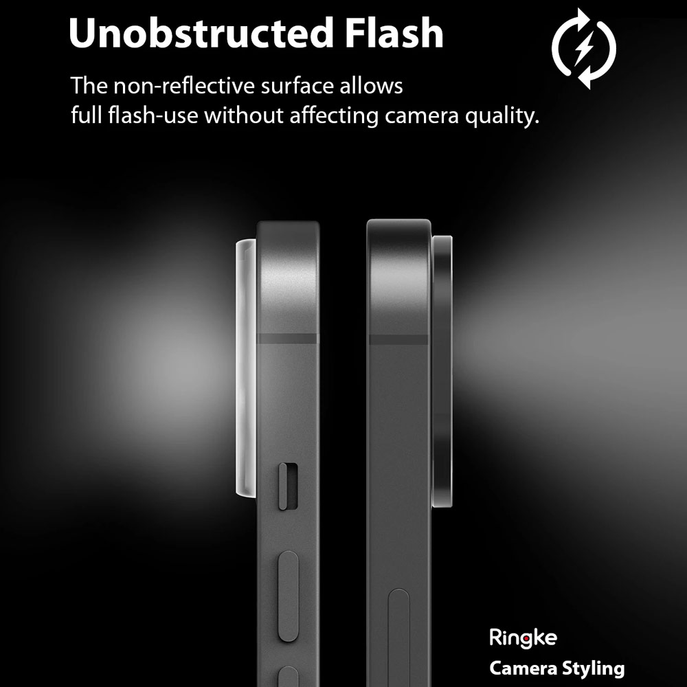 Picture of Apple iPhone 13 6.1  | Ringke Camera Styling Aluminum Bezel Protector for Apple iPhone 13  6.1 iPhone 13 Mini 5.4 (Black)