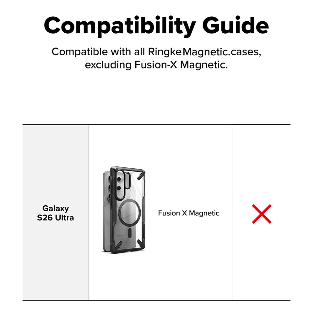 Picture of Samsung Galaxy S26 Ultra  | Ringke Folio Grip Wallet Magnetic Flip Cover Card Holder for Samsung Galaxy S26 Ultra (Brown)