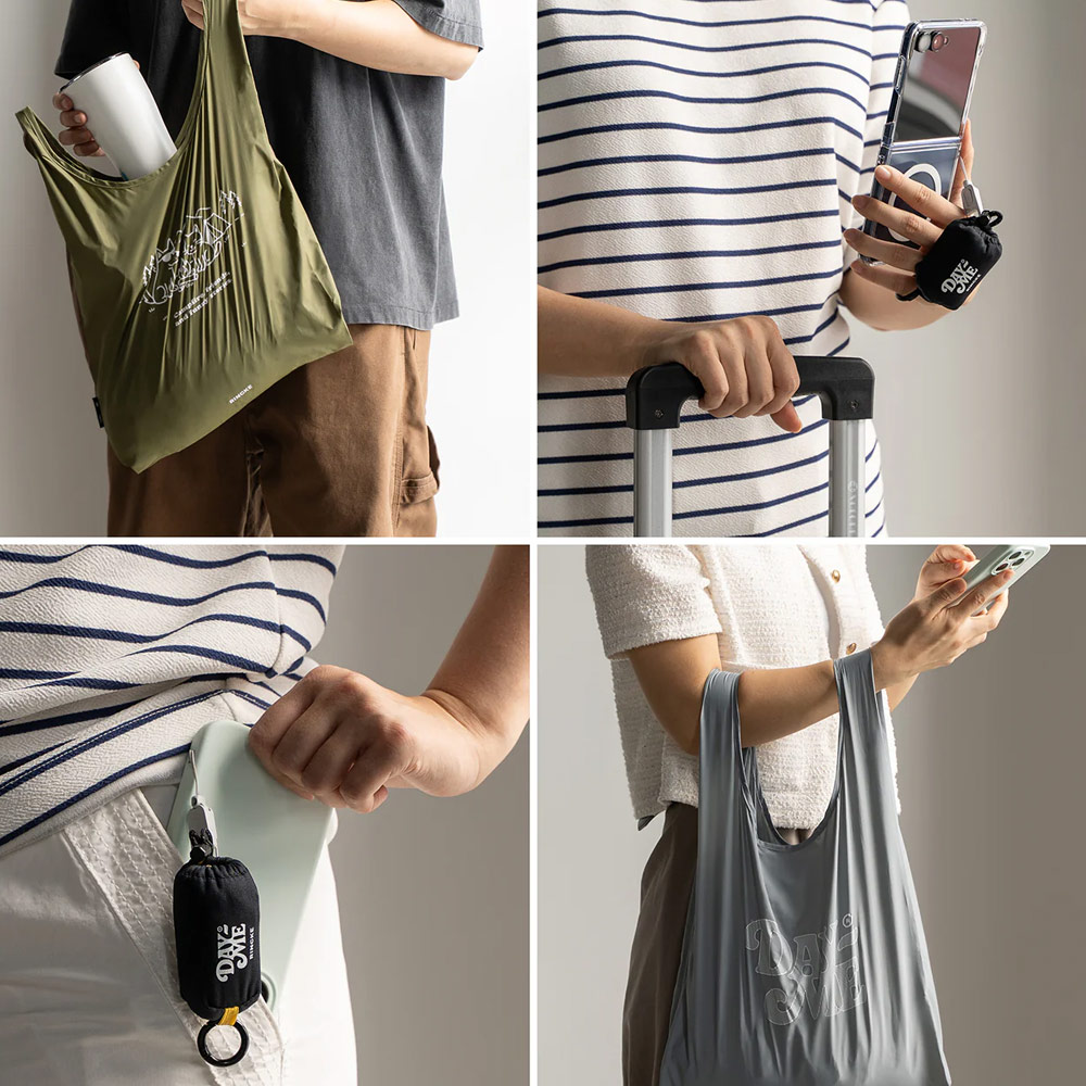 Picture of Ringke Day-Me Nylon Lightweight Easy Folding Hand Carry Bag (Receipt)