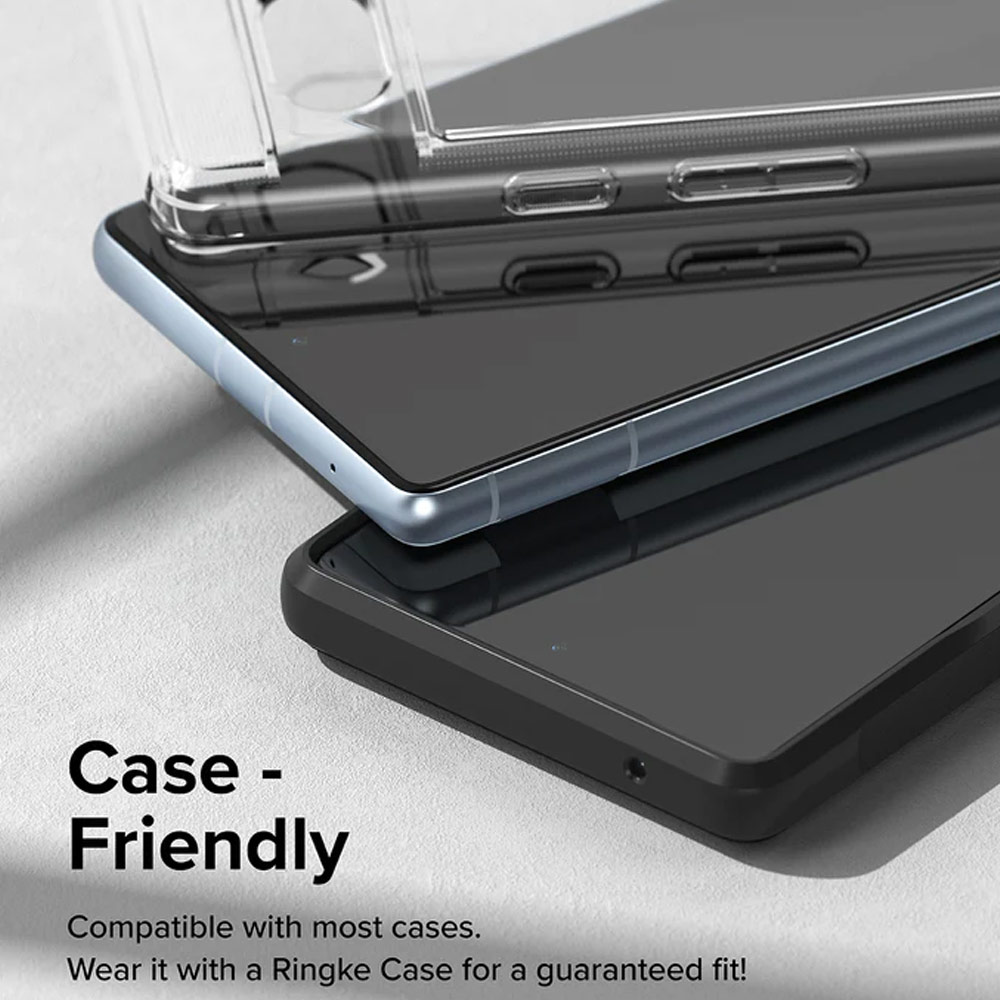 Picture of Google Pixel 7a Screen Protector | Ringke Dual Easy Film TPU Screen Protector for Google Pixel 7a (2pcs Pack)