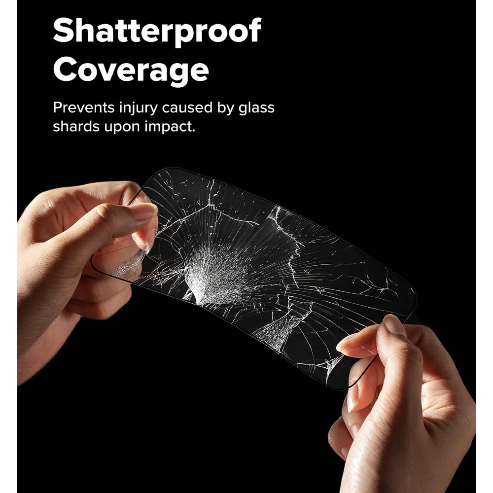 Picture of Apple iPhone 17 Pro 6.3 Screen Protector | Ringke Easy Slide Tempered Glass Screen Protector for iPhone 17 Pro Max 6.3 (Anti Reflection)