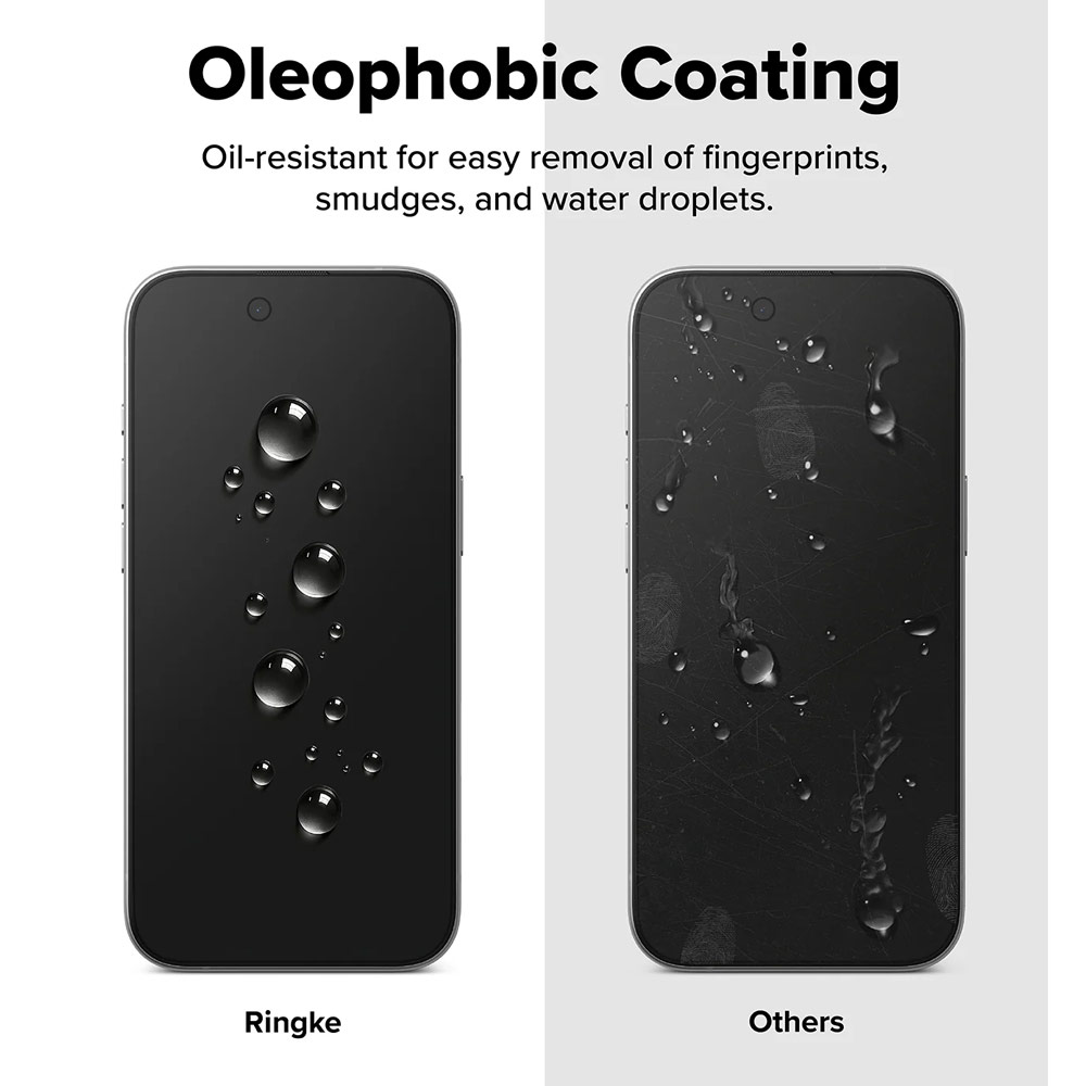 Picture of Apple iPhone Air 6.5 Screen Protector | Ringke Easy Slide Privacy Tempered Glass Screen Protector for iPhone 17 Air 6.5  (Privacy) 2pcs