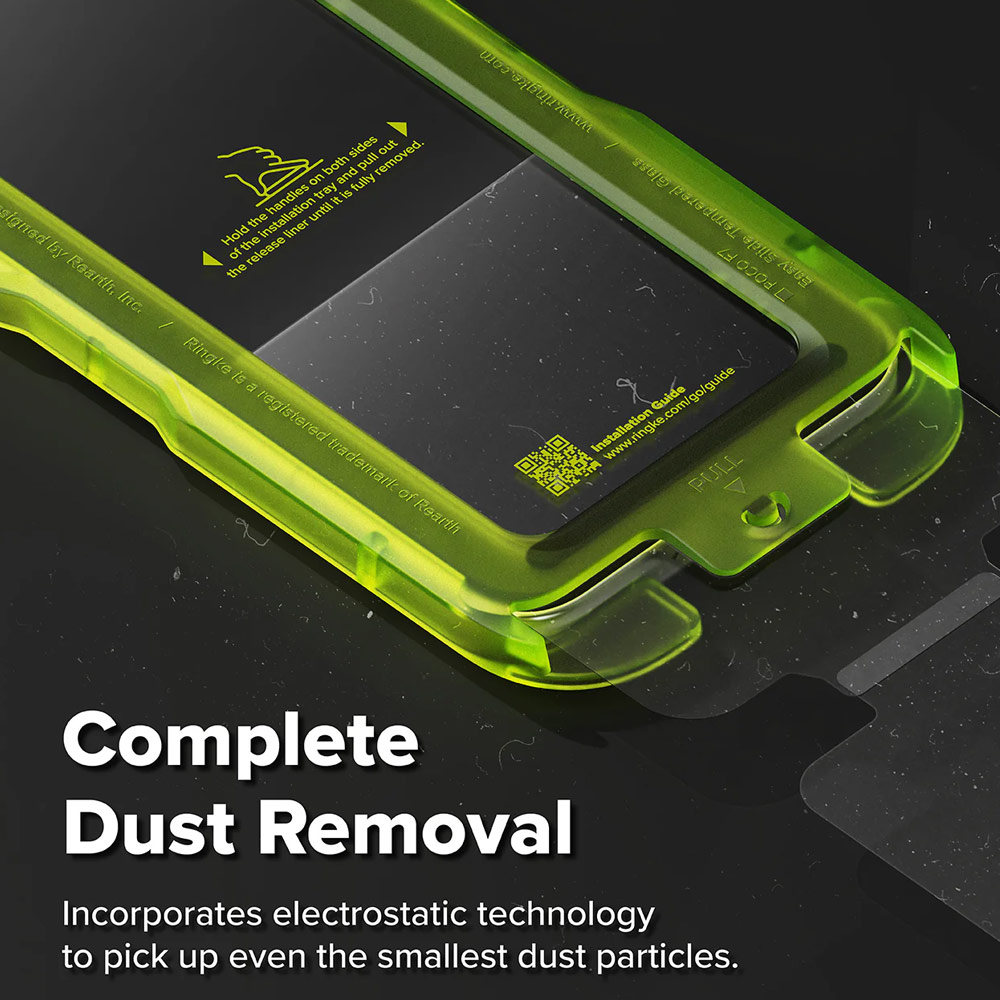 Picture of Xiaomi Poco F7 Screen Protector | Ringke Easy Slide Tempered Glass Screen Protector for Xiaomi Poco F7 (Clear) 2pcs