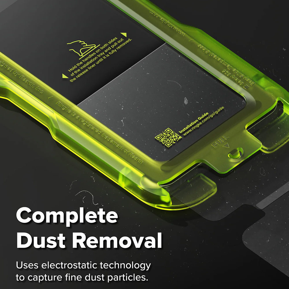 Picture of Samsung Galaxy S26 Screen Protector | Ringke Easy Slide Tempered Glass Screen Protector for Samsung Galaxy S26(Clear) 2pcs