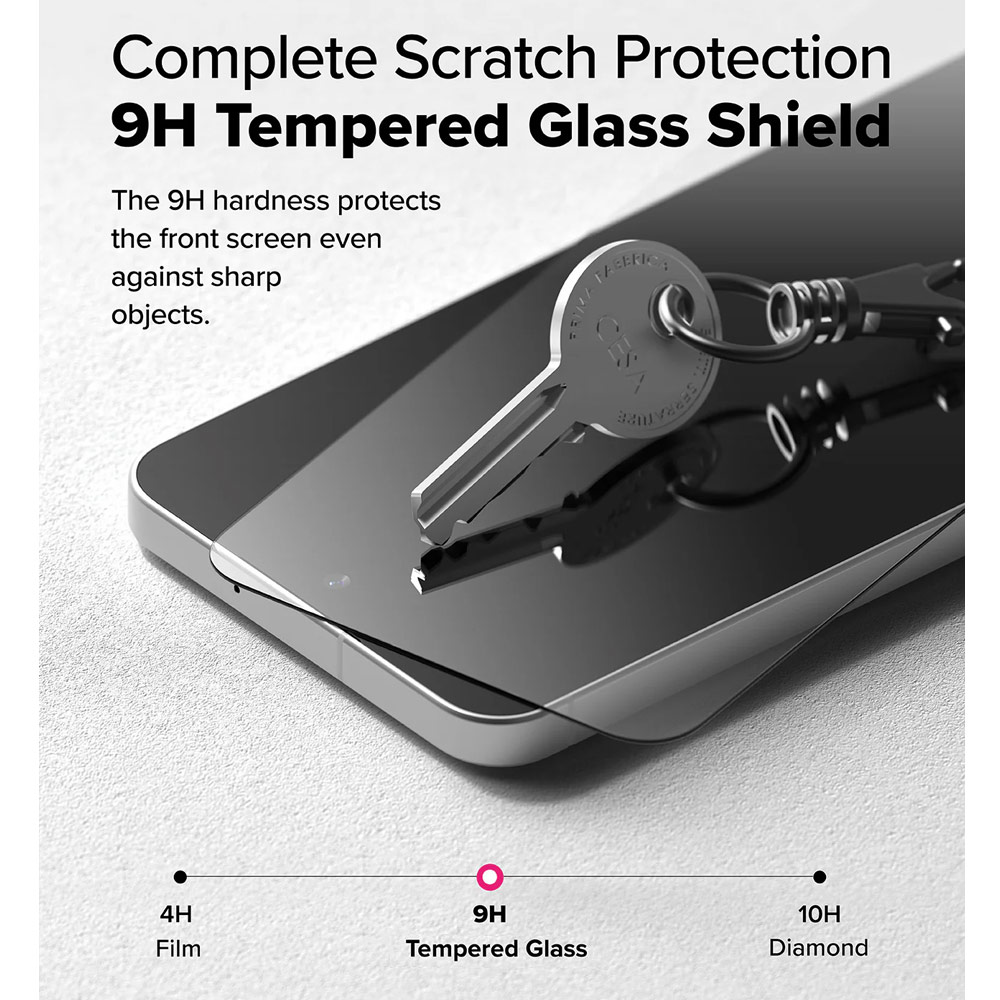 Picture of Samsung Galaxy A36 Screen Protector | Ringke Easy Slide Tempered Glass Screen Protector for Samsung Galaxy A36 (Clear) 2pcs