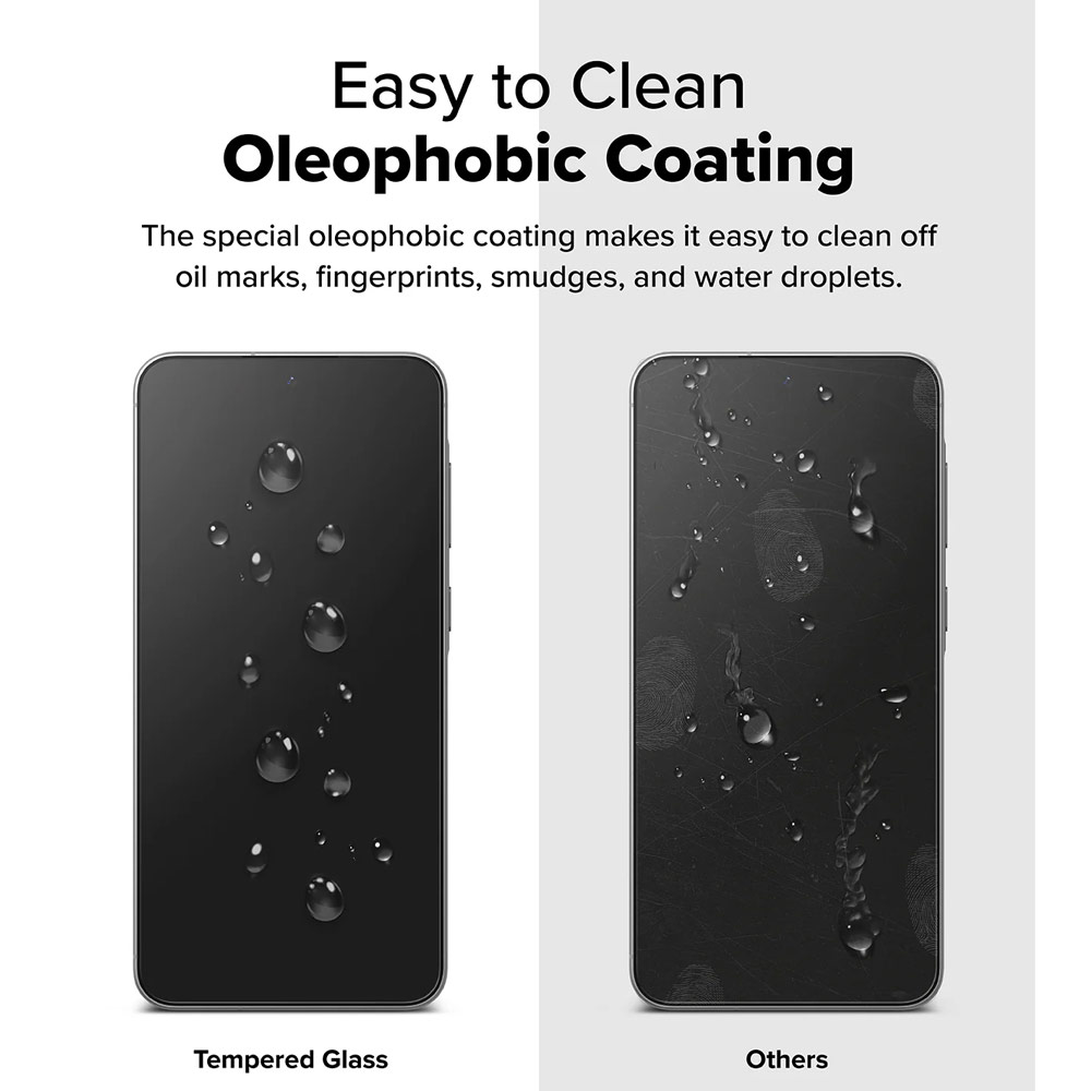 Picture of Samsung Galaxy A36 Screen Protector | Ringke Easy Slide Tempered Glass Screen Protector for Samsung Galaxy A36 (Clear) 2pcs