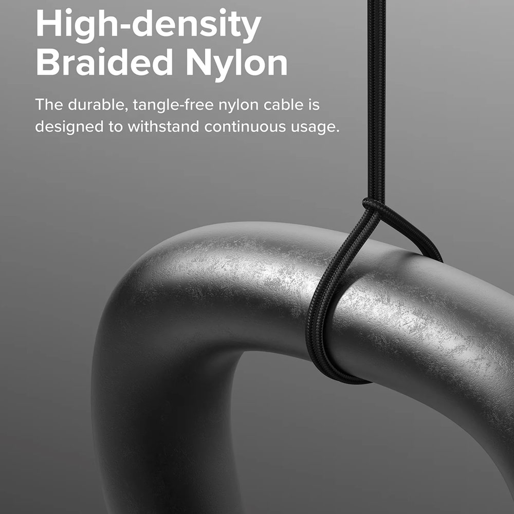 Picture of Ringke 60W PD3.0 480Mbps Fast Charge Charging Basic Cable USB C to USB C (Grey 200cm)