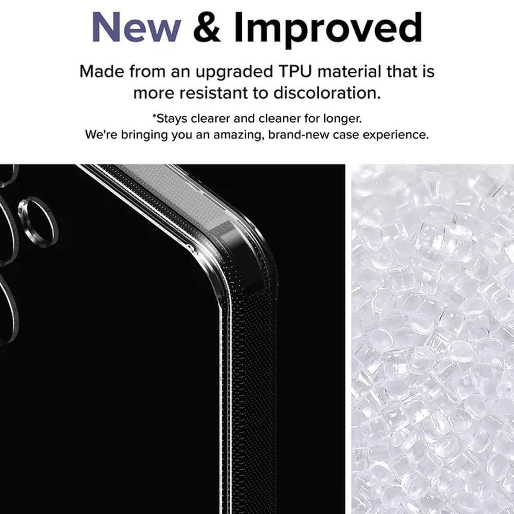 Picture of Samsung Galaxy S24 Case | Ringke Fusion Drop Protection Case for Samsung Galaxy S24 (Clear)