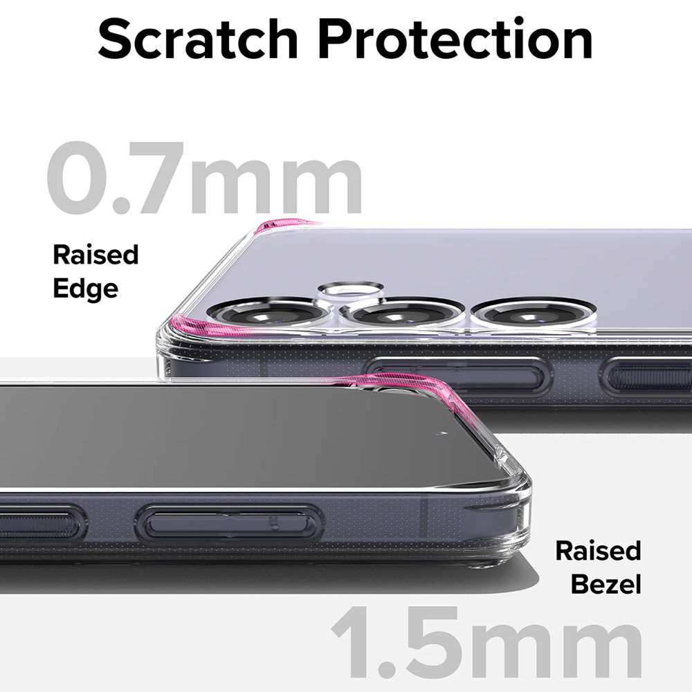 Picture of Samsung Galaxy S24 Case | Ringke Fusion Drop Protection Case for Samsung Galaxy S24 (Clear)