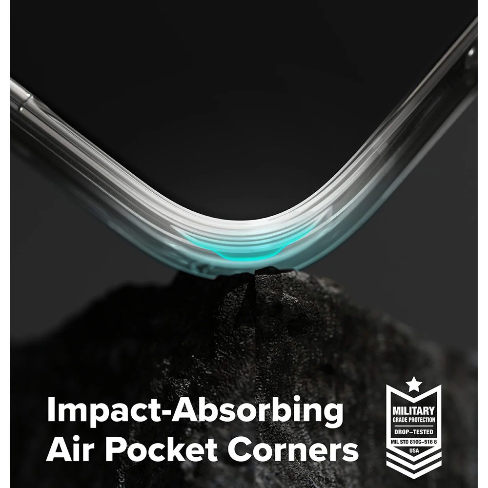 Picture of Samsung Galaxy Z Flip 7 Case | Ringke Fusion Protection Case with Strap Hole for Samsung Galaxy Z Flip 7 (Clear)