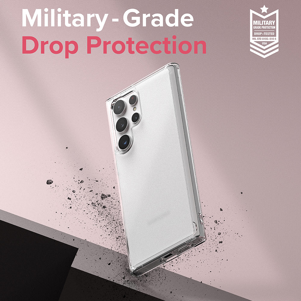 Picture of Samsung Galaxy S22 Ultra 5G 6.8 Case | Ringke Fusion Protection Case for Samsung Galaxy S22 Ultra 6.8 (Matte Clear)