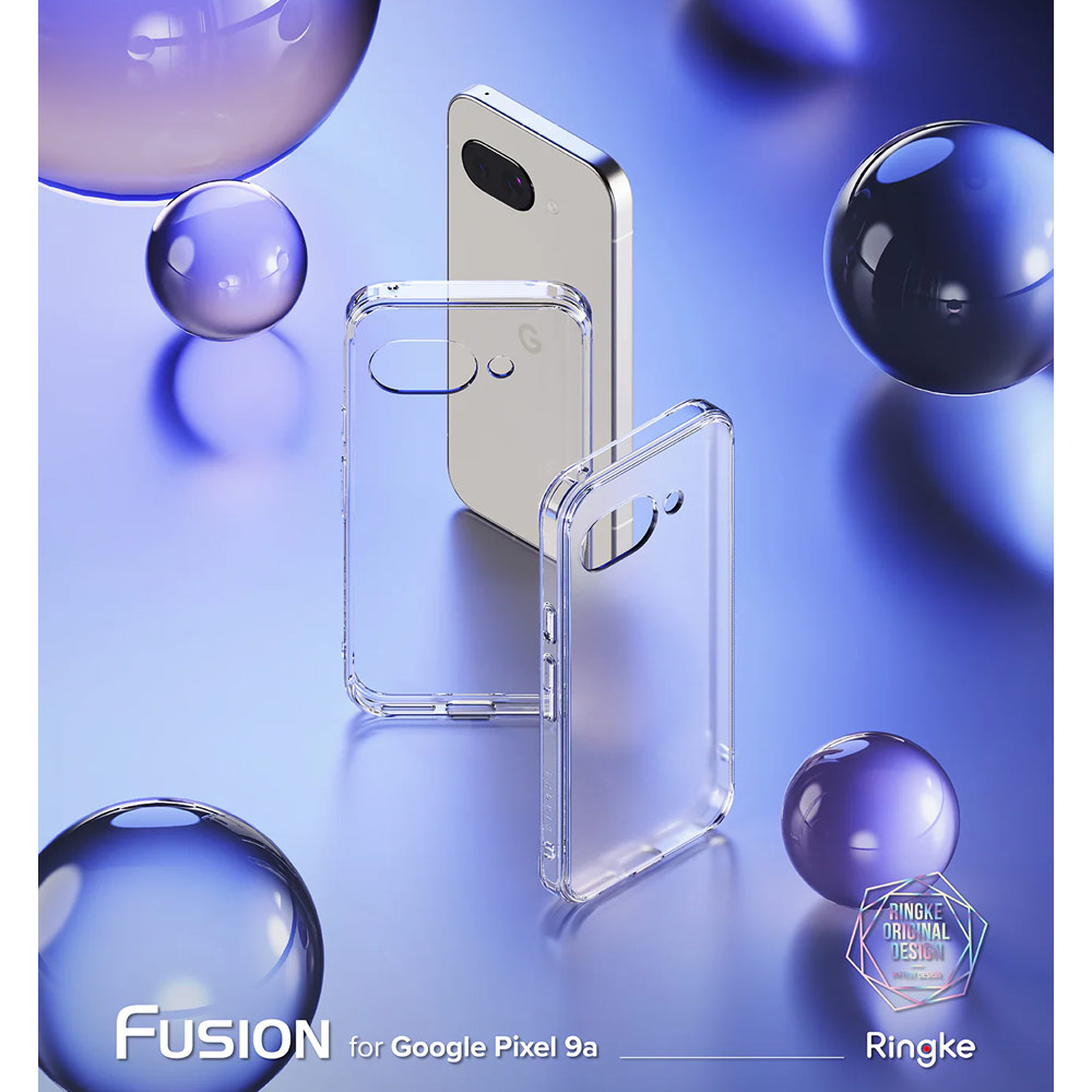 Picture of Google Pixel 9a Case | Ringke Fusion Clear Drop Drop Protection Case for Google Pixel 9a (Clear)