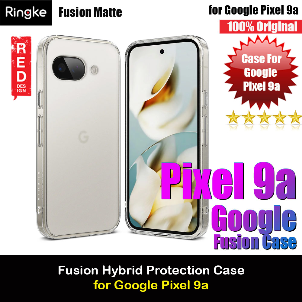 Picture of Ringke Fusion Matte Drop Drop Protection Case for Google Pixel 9a (Matte) Google Pixel 9a- Google Pixel 9a Cases, Google Pixel 9a Covers, iPad Cases and a wide selection of Google Pixel 9a Accessories in Malaysia, Sabah, Sarawak and Singapore 