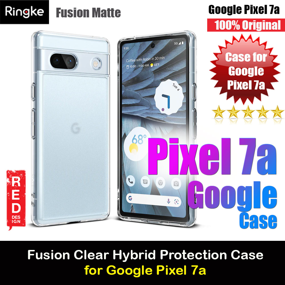 Picture of Ringke Fusion Hybrid Clear Protection for Google Pixel 7a (Matte Clear) Google Pixel 7a- Google Pixel 7a Cases, Google Pixel 7a Covers, iPad Cases and a wide selection of Google Pixel 7a Accessories in Malaysia, Sabah, Sarawak and Singapore 