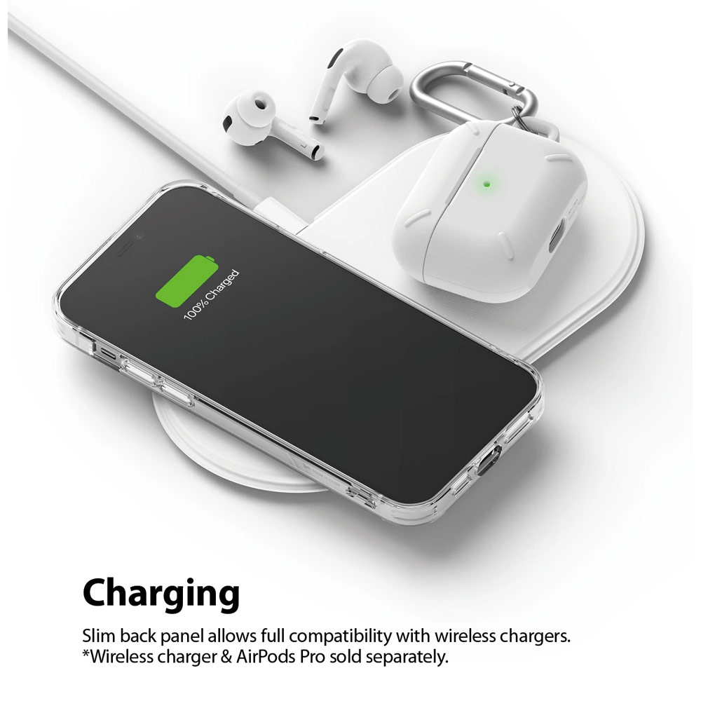 Picture of Apple iPhone 12 6.1 Case | Ringke Fusion Protection Case for Apple iPhone 12 iPhone 12 Pro 6.1 (Clear)