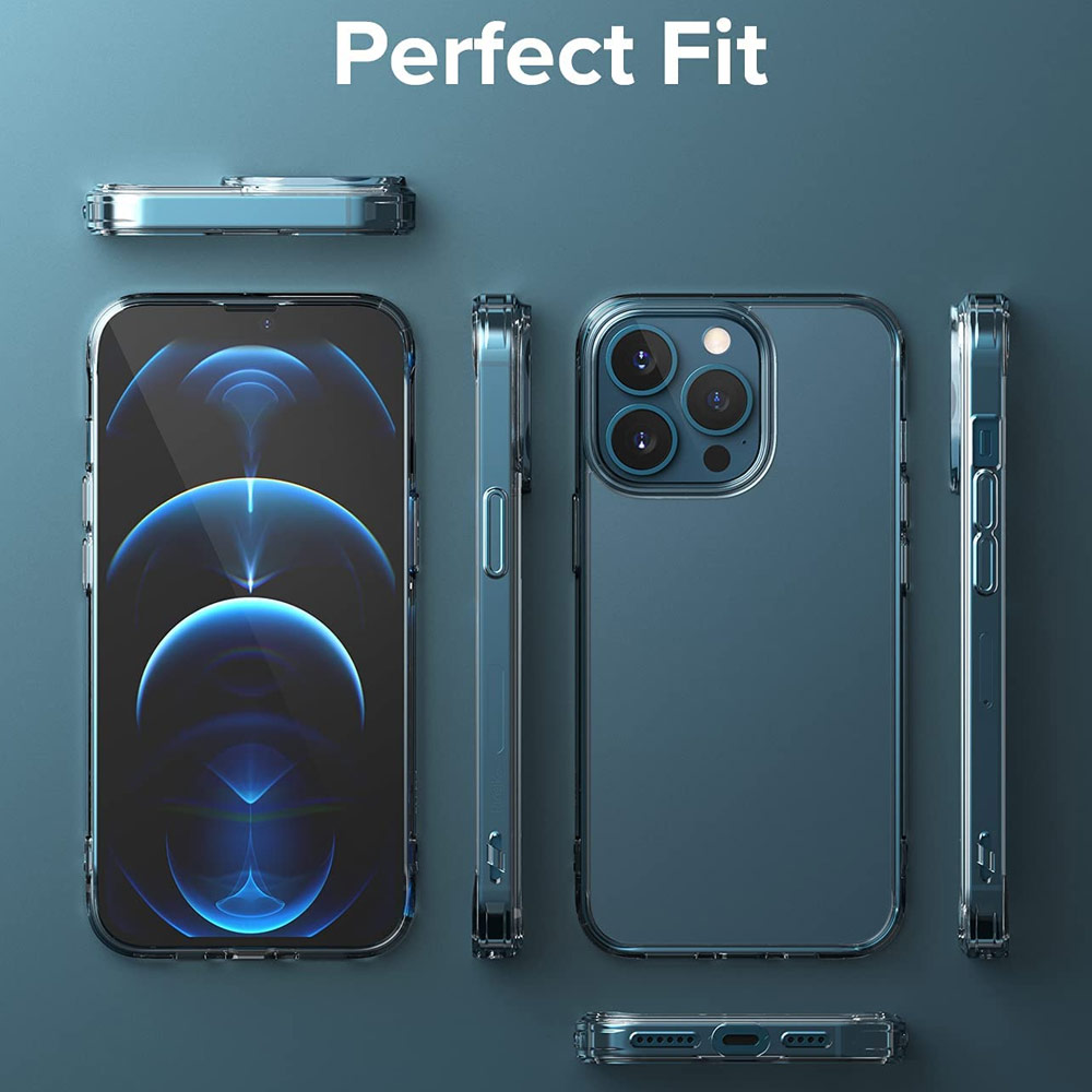 Picture of Apple iPhone 13 Pro Max 6.7 Case | Ringke Fusion Protection Case for Apple iPhone 13 Pro Max 6.7 (Clear)