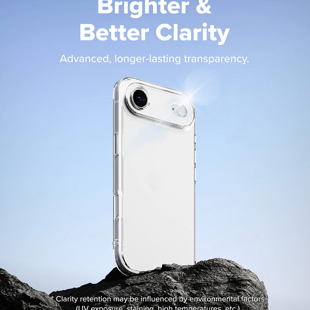 Picture of Apple iPhone Air 6.5 Case | Ringke Fusion Slim Drop Protection Case for iPhone Air 6.5 (Clear)