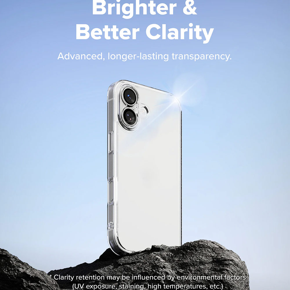 Picture of Apple iPhone 17 6.3 Case | Ringke Fusion Slim Drop Protection Case for iPhone 17 6.3 (Clear)