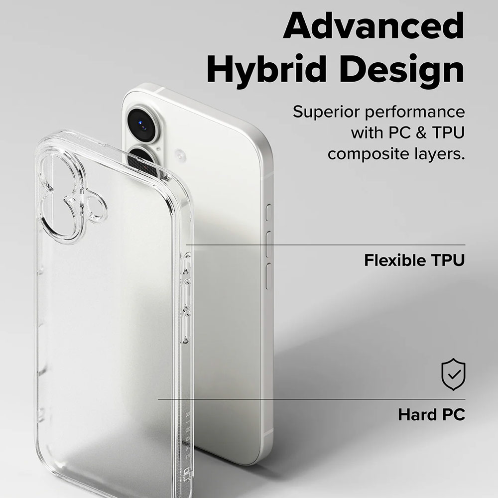 Picture of Apple iPhone 17 6.3 Case | Ringke Fusion Slim Drop Protection Case for iPhone 17 6.3 (Matte)