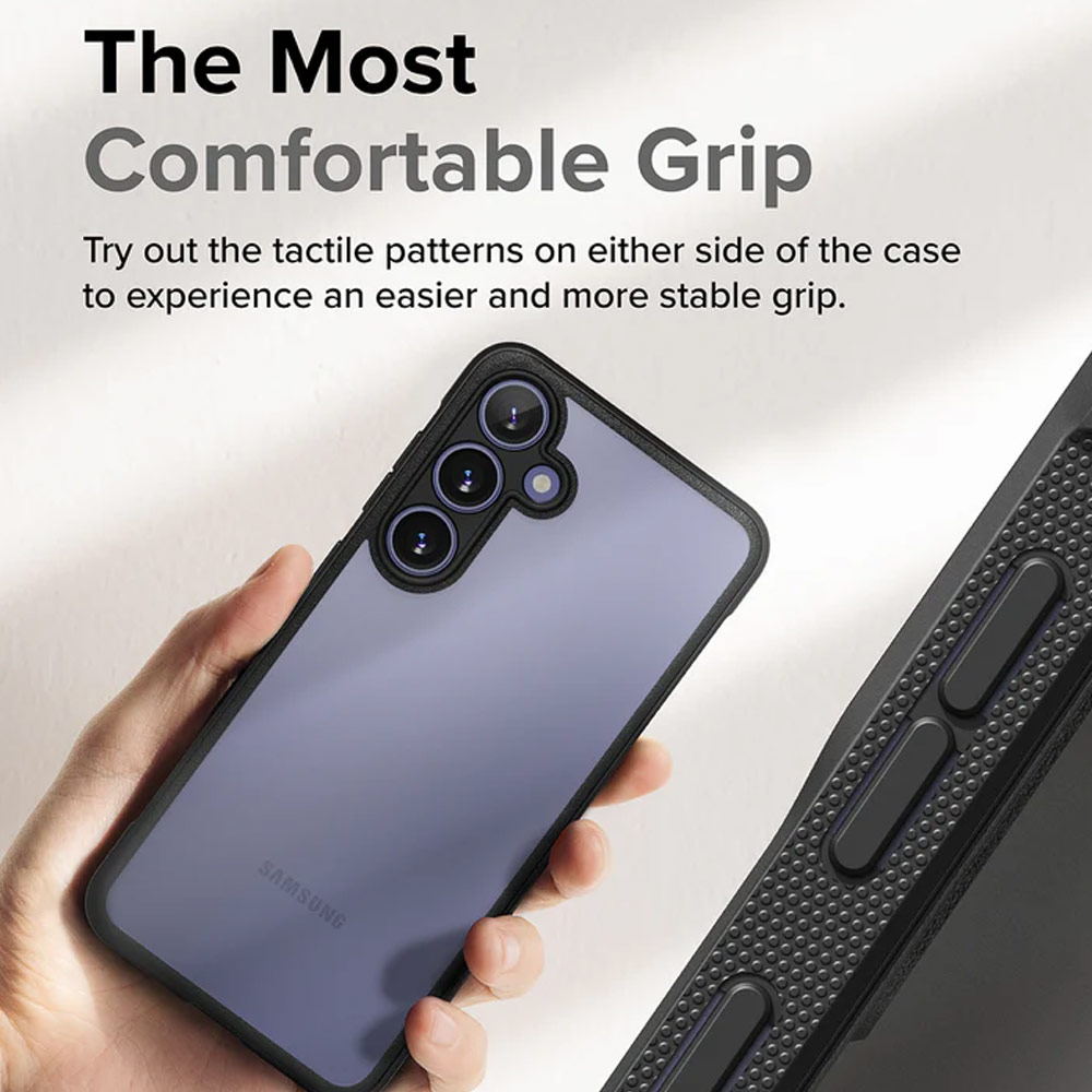 Picture of Samsung Galaxy S24 Plus Case | Ringke Fusion Bold Drop Protection Case for Samsung Galaxy S24 Plus (Black)