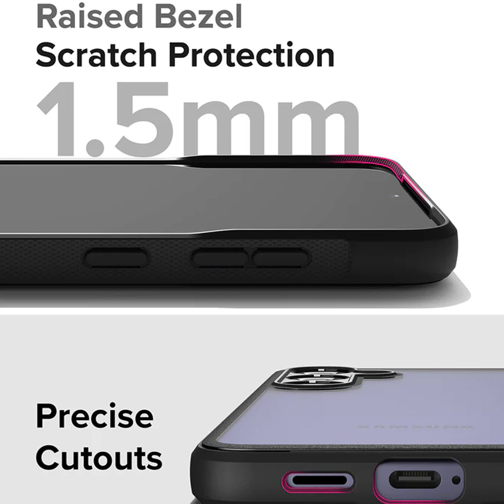 Picture of Samsung Galaxy S24 Plus Case | Ringke Fusion Bold Drop Protection Case for Samsung Galaxy S24 Plus (Black)