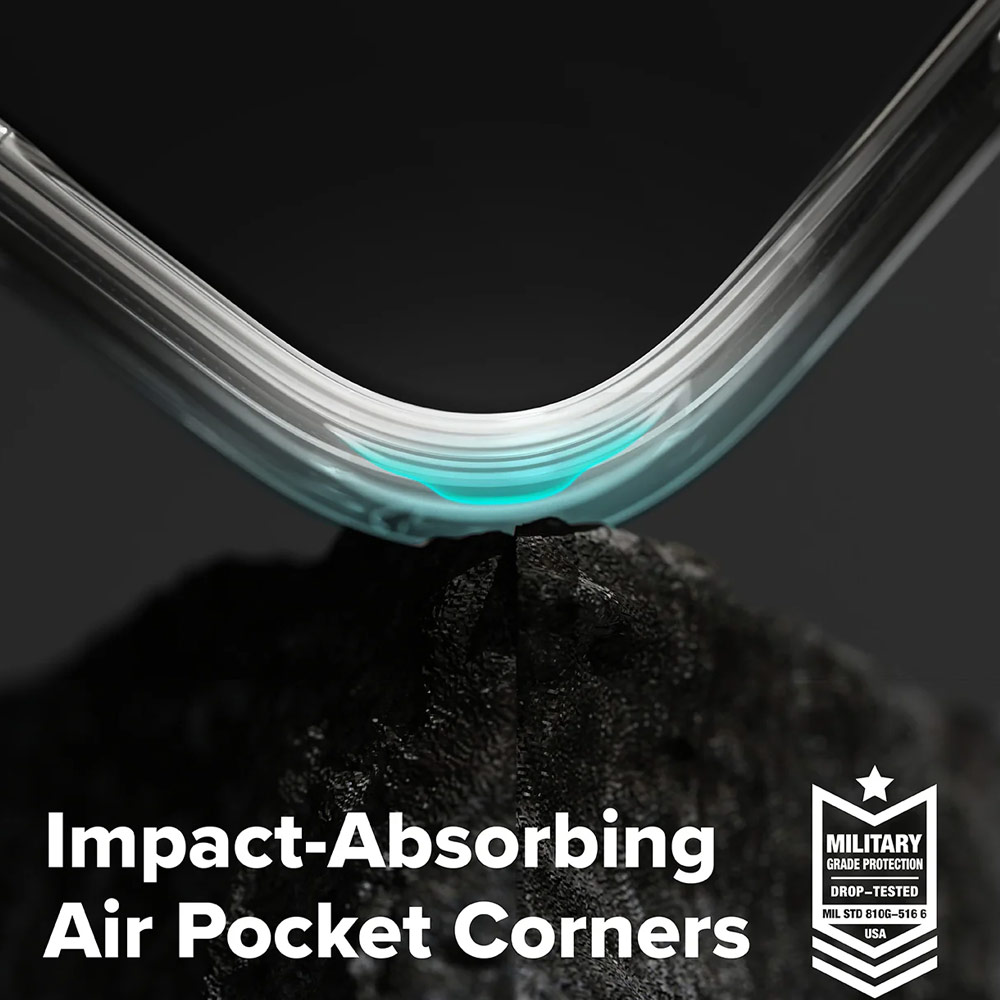 Picture of Samsung Galaxy S25 FE Case | Ringke Fusion Card Holder Drop Protection Case for Galaxy S25 FE (Clear)