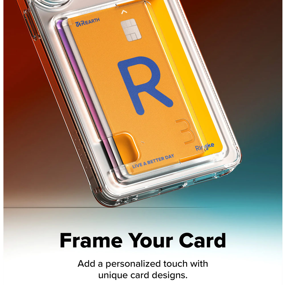 Picture of Samsung Galaxy S26 Ultra Case | Ringke Fusion Card Holder Protection Case for Samsung Galaxy S26 Ultra (Clear)