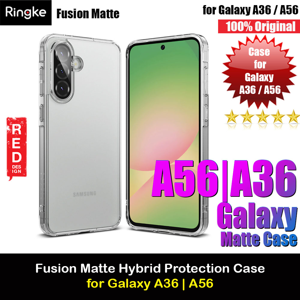 Picture of Ringke Fusion Transparent Hybrid Protection Case for Samsung Galaxy A36 A56 (Matte) Samsung Galaxy A36- Samsung Galaxy A36 Cases, Samsung Galaxy A36 Covers, iPad Cases and a wide selection of Samsung Galaxy A36 Accessories in Malaysia, Sabah, Sarawak and Singapore 
