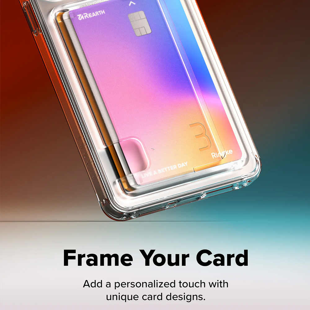 Picture of Samsung Galaxy S26 Plus Case | Ringke Fusion Card Holder Protection Case for Samsung Galaxy S26 Plus(Clear)