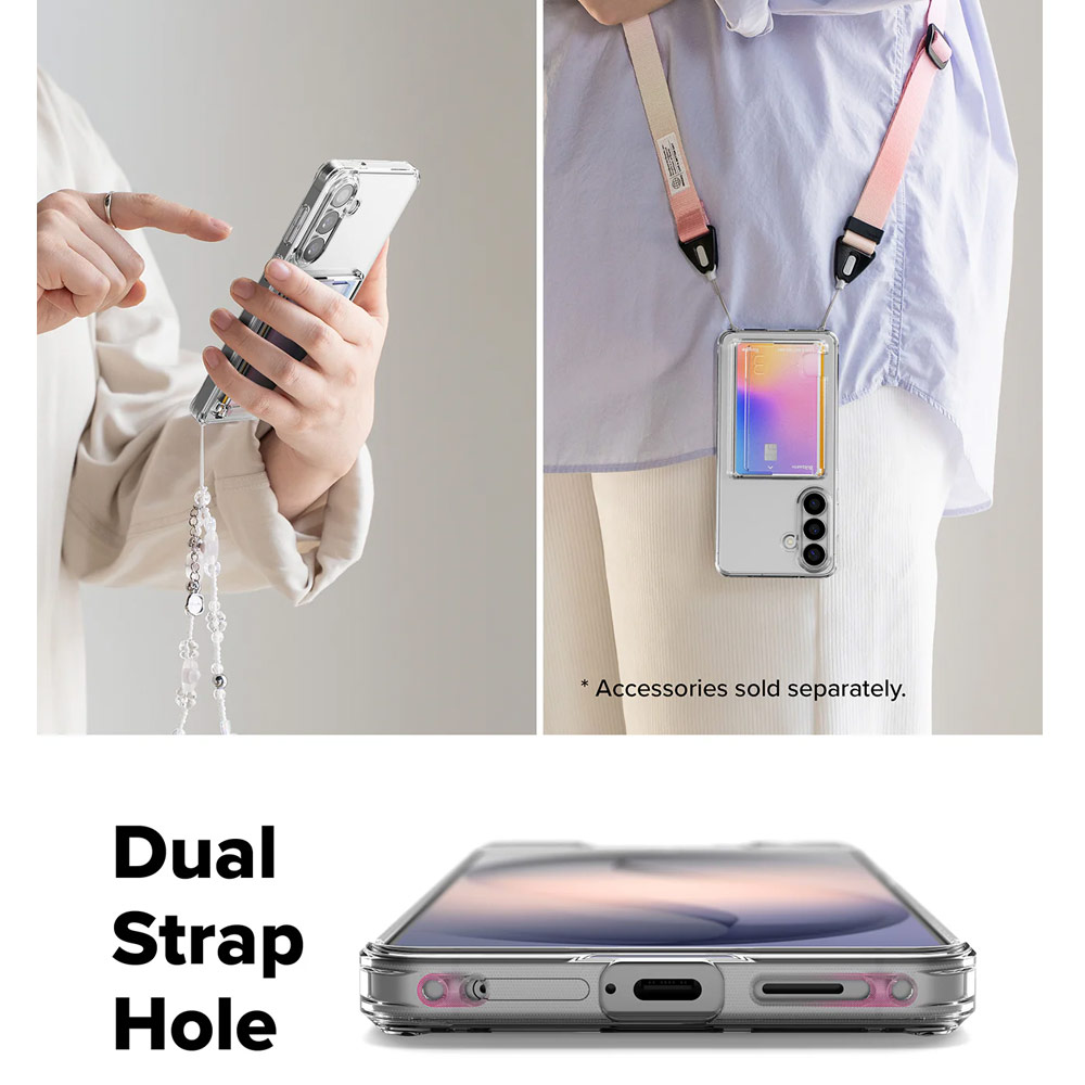 Picture of Samsung Galaxy S26 Plus Case | Ringke Fusion Card Holder Protection Case for Samsung Galaxy S26 Plus(Clear)