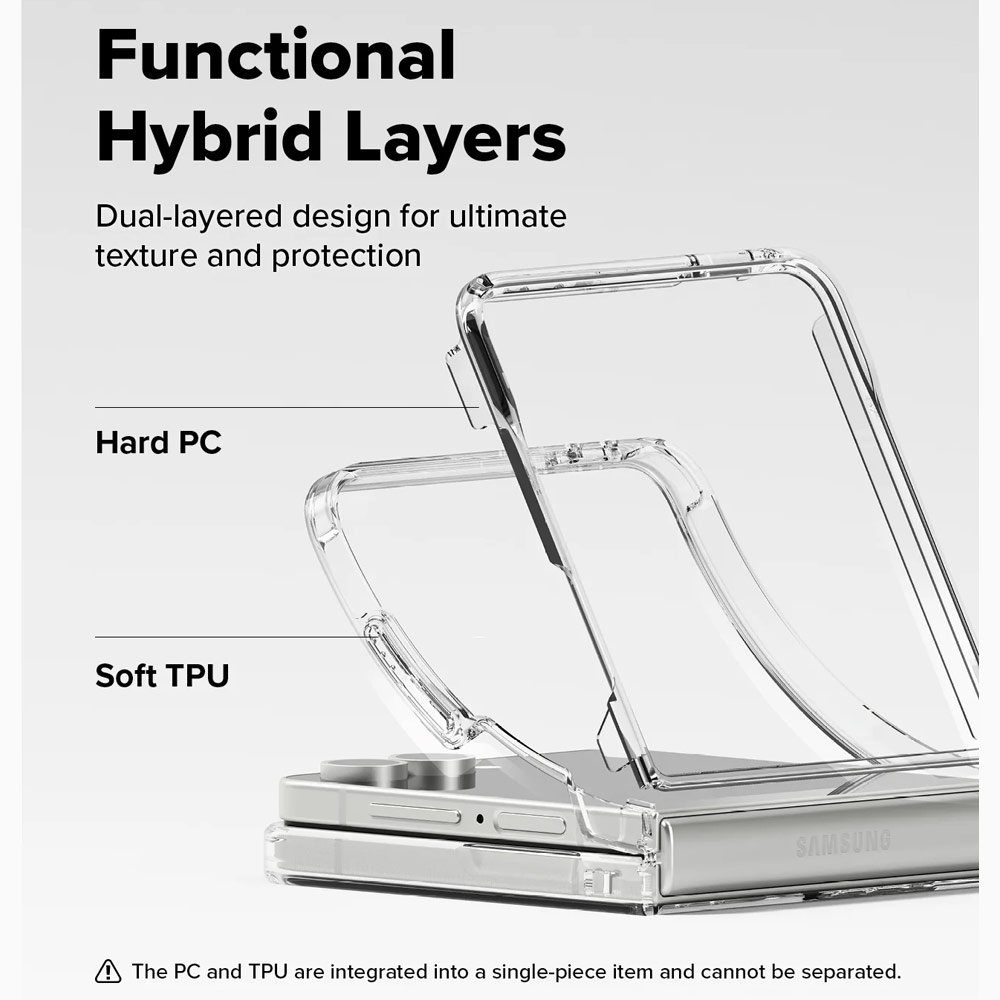 Picture of Samsung Galaxy Z Flip 7 Case | Ringke Fusion Magnetic Protection Case with Strap Hole for Samsung Galaxy Z Flip 7 (Seoul)