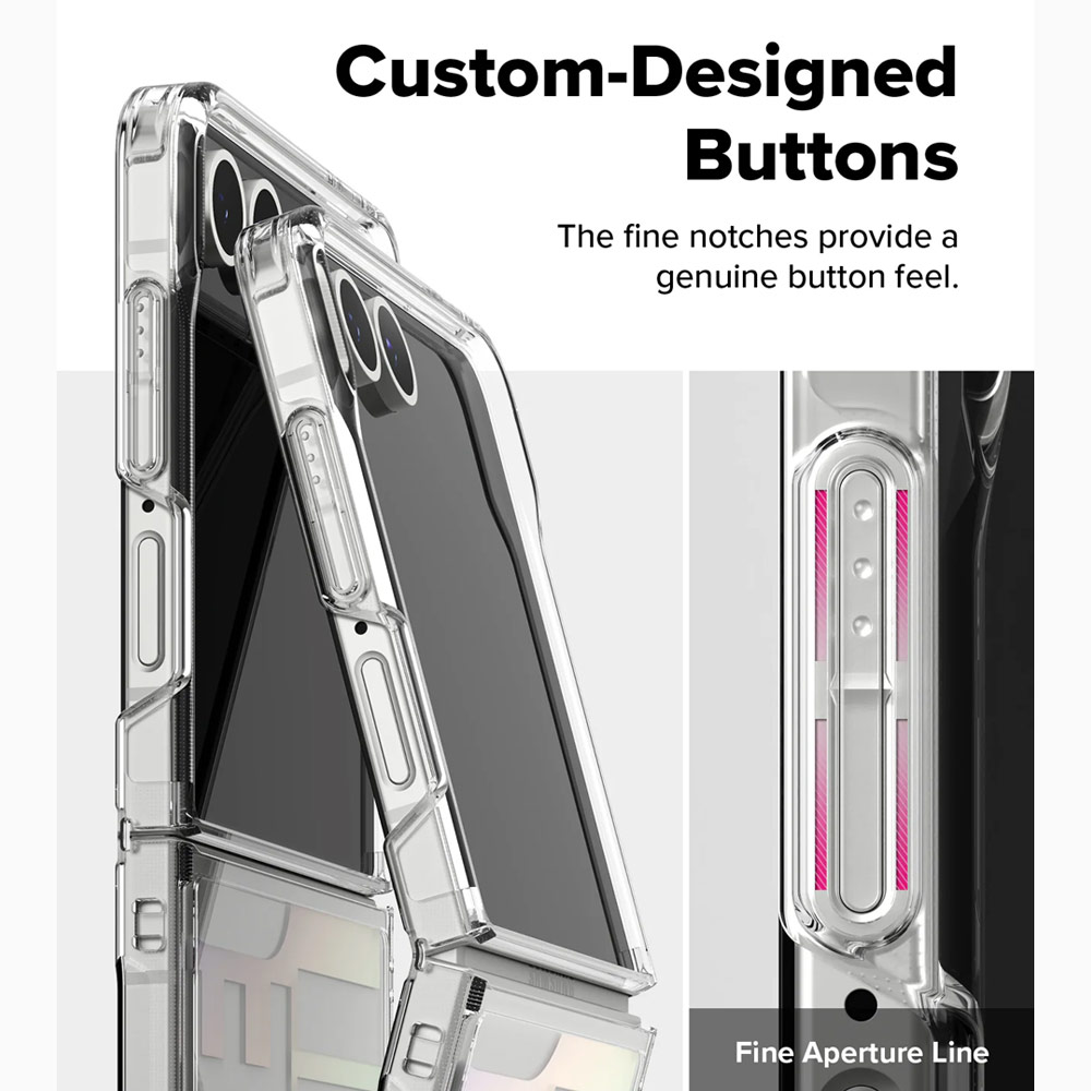 Picture of Samsung Galaxy Z Flip 7 Case | Ringke Fusion Magnetic Protection Case with Strap Hole for Samsung Galaxy Z Flip 7 (Seoul)