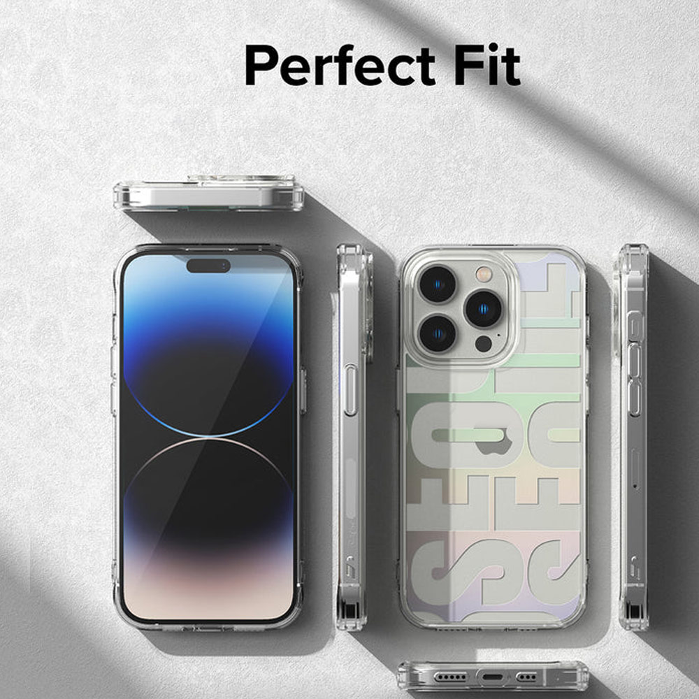 Picture of Apple iPhone 14 Pro 6.1 Case | Ringke Fusion Design Female Modern Women Girl Trendy Design Slim Drop Protection Case for iPhone 14 Pro 6.1 (Seoul)