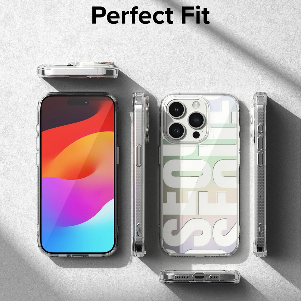 Picture of Apple iPhone 15 Plus 6.7 Case | Ringke Fusion Design Female Modern Women Girl Trendy Design Slim Drop Protection Case for iPhone 15 Plus 6.7 (Jeju)