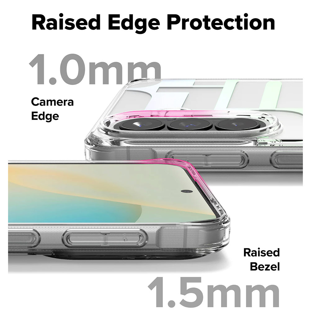 Picture of Samsung Galaxy A57 Case | Ringke Fusion Transparent Hybrid Protection Case for Samsung Galaxy A57 (Seoul)