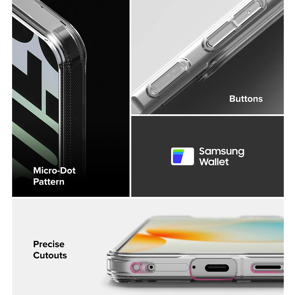 Picture of Samsung Galaxy A57 Case | Ringke Fusion Transparent Hybrid Protection Case for Samsung Galaxy A57 (Seoul)