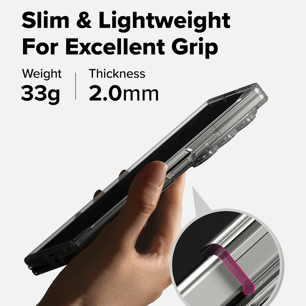 Picture of Samsung Galaxy Z Fold 7 Case | Ringke Fusion Design Protection Case with Strap Hole for Samsung Galaxy Z Fold 7 (Seoul)