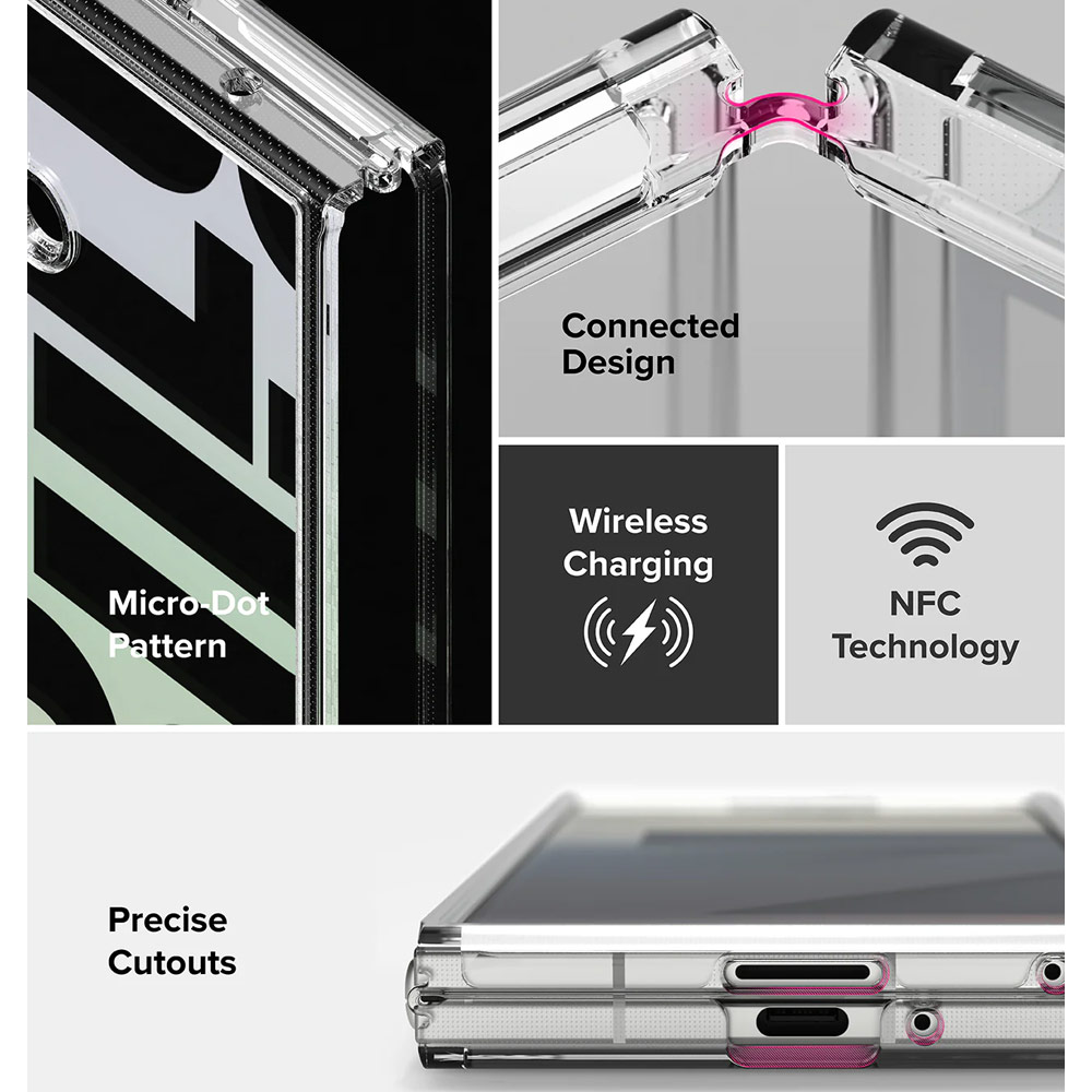 Picture of Samsung Galaxy Z Fold 7 Case | Ringke Fusion Design Protection Case with Strap Hole for Samsung Galaxy Z Fold 7 (Seoul)